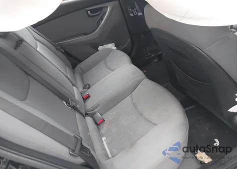 2011 Hyundai Elantra Gls (Ulsan Plant) from USA, damaged, VIN KMHDH4AE1BU139752